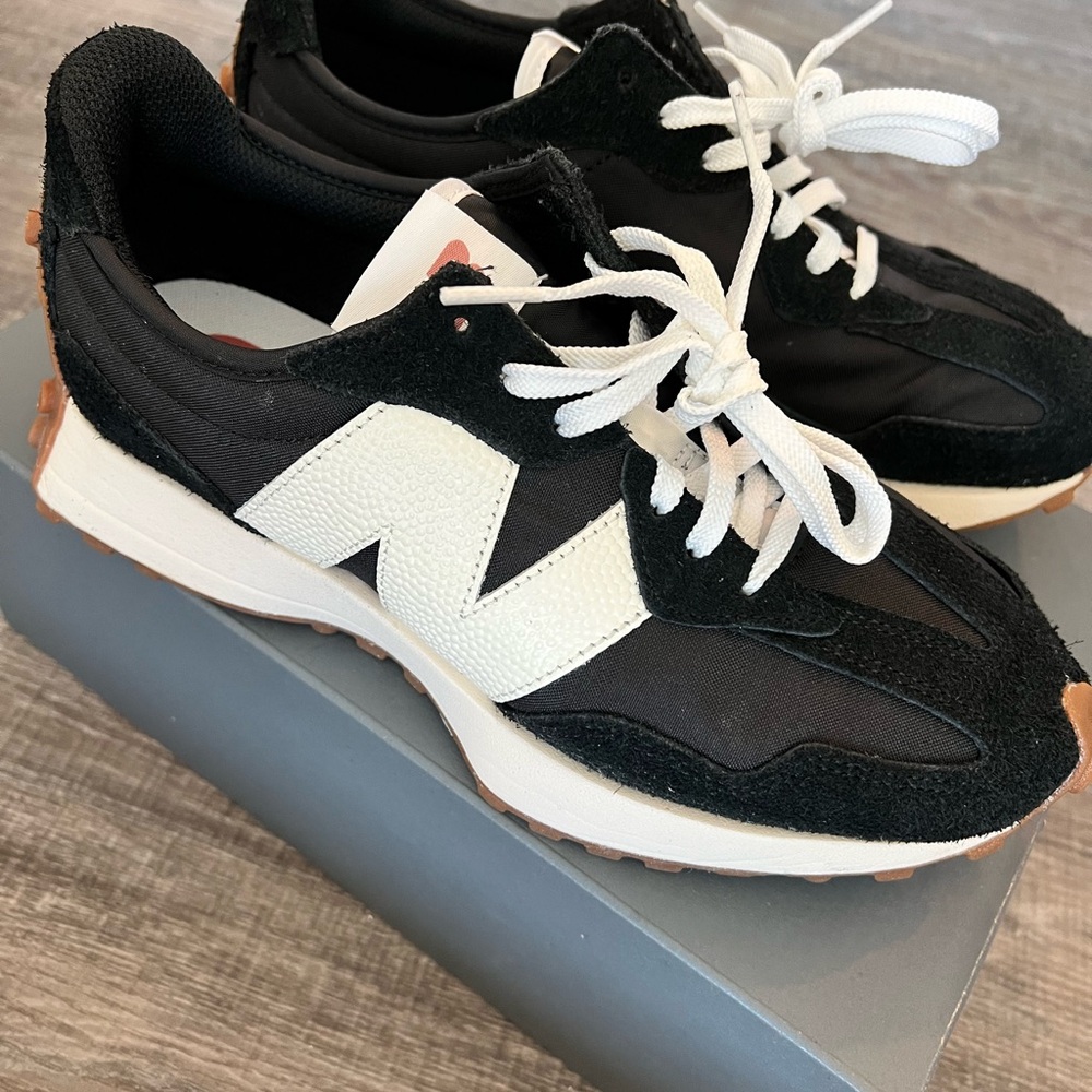 Black and White Sneakers